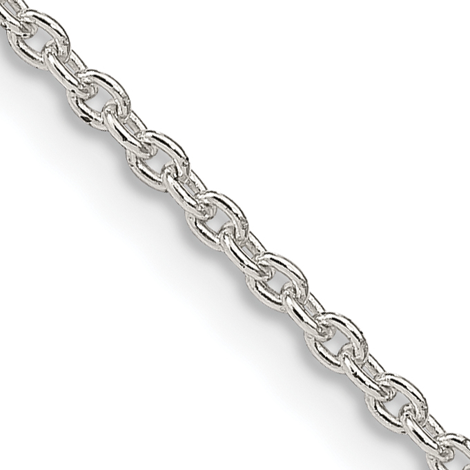 Sterling Silver 1.95mm Cable Chain (QCL050-16)
