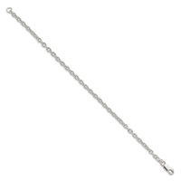 Sterling Silver 3.5mm Cable Chain view 2