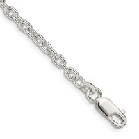 Sterling Silver 3.5mm Cable Chain view 1