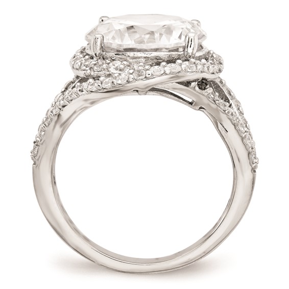 Cheryl M Sterling Silver CZ Ring
