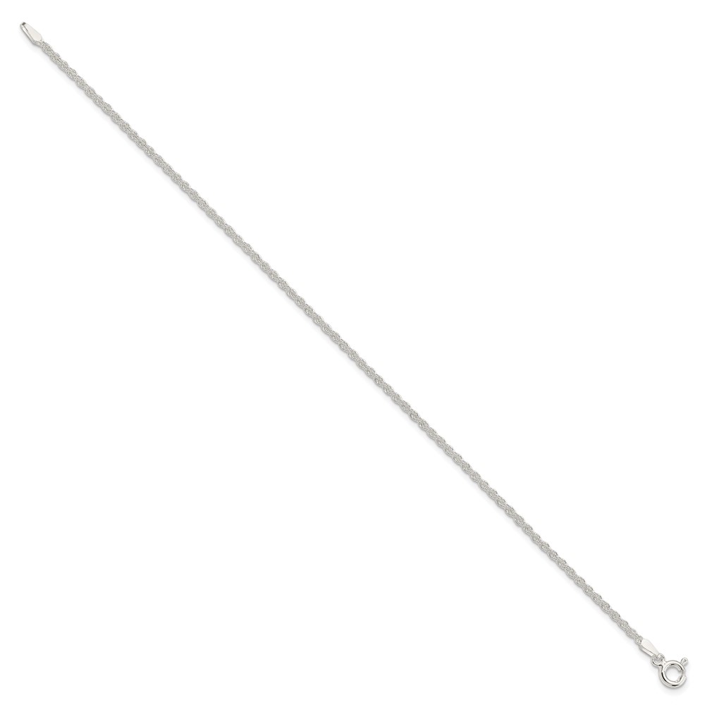 Sterling Silver 1.8mm Solid Rope Chain (QDR035-7)