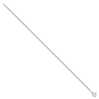 Sterling Silver 1.8mm Solid Rope Chain view 2