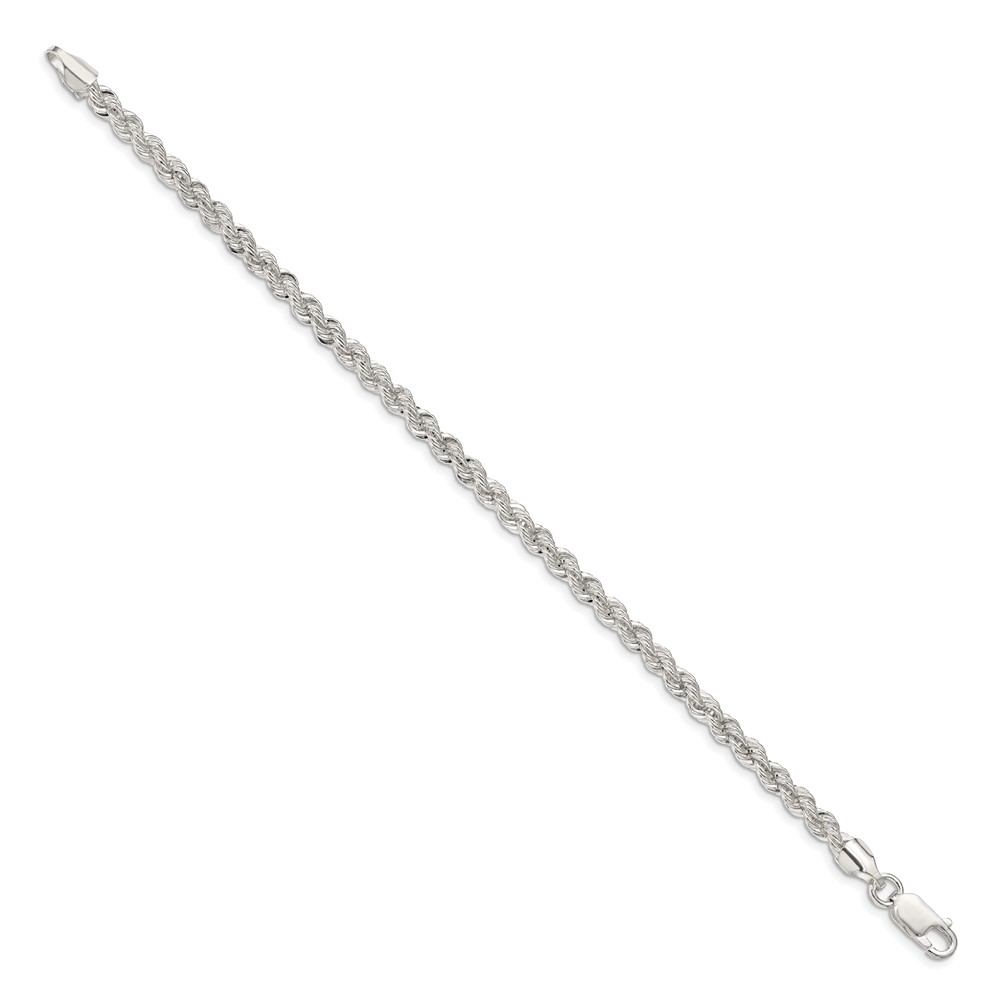 Sterling Silver 4.3mm Solid Rope Chain (QDR080-7)