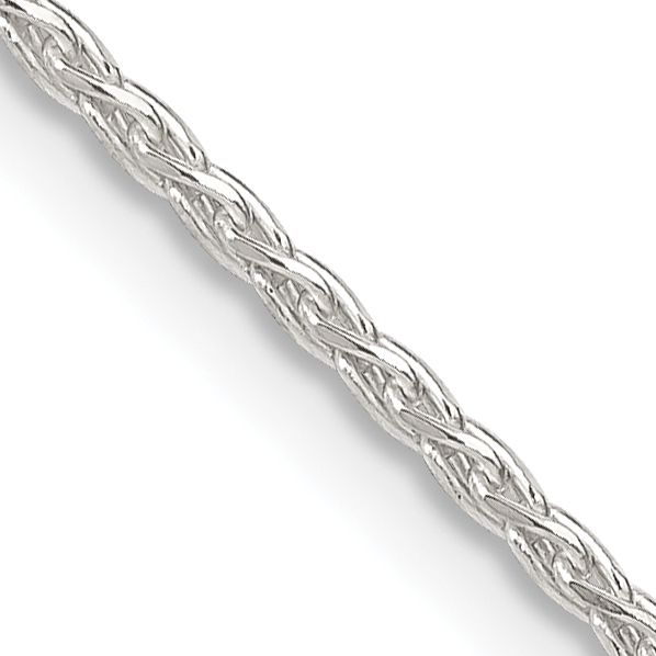 Sterling Silver 1.5mm Diamond-cut Spiga Chain (QDS045-22)