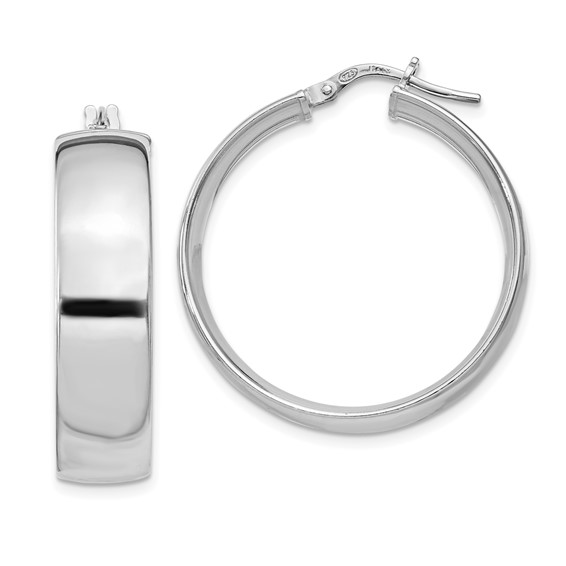 Sterling Silver Hoop Earrings