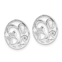 Sterling Silver Earring Enhancers view 2