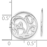 Sterling Silver Earring Enhancers view 3