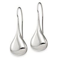 Sterling Silver French Wire Dangle Earrings view 2