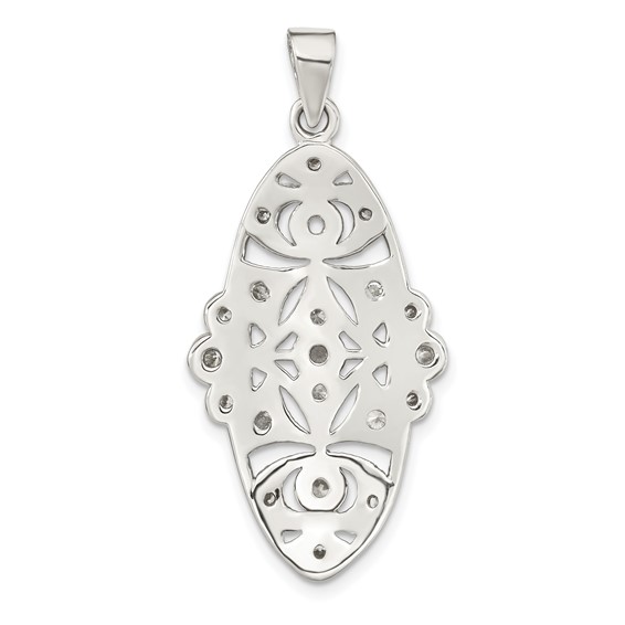 Sterling Silver Polished Knot Dangle Shephard Hook Earrings