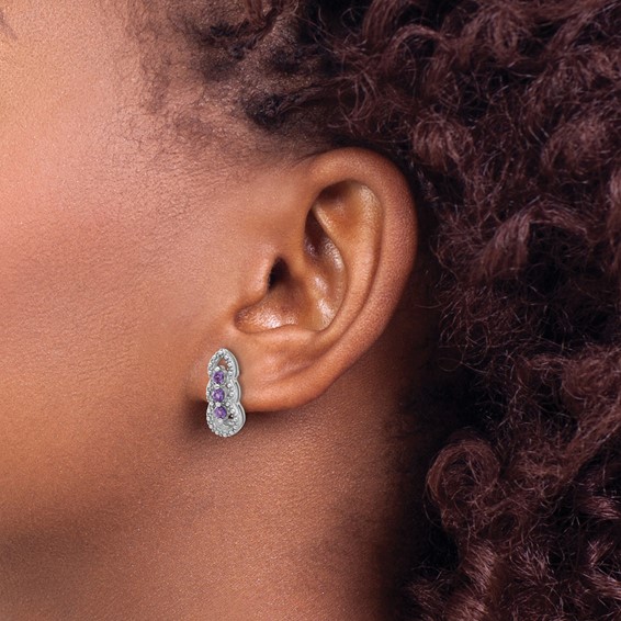 Gemstone Post Earrings
