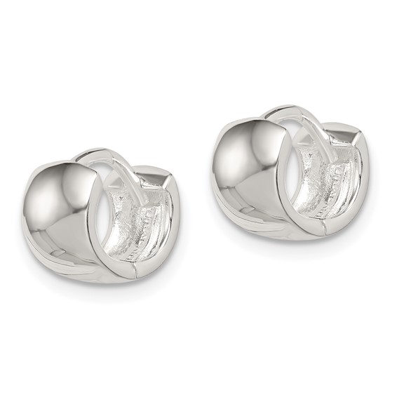 Sterling Silver Hinged Hoop Earring