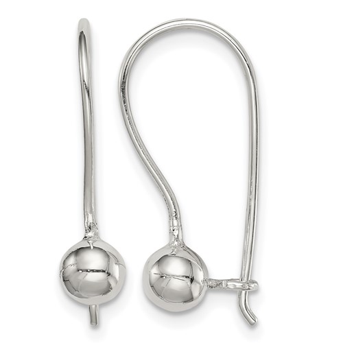 Sterling Silver 5mm Ball Earrings