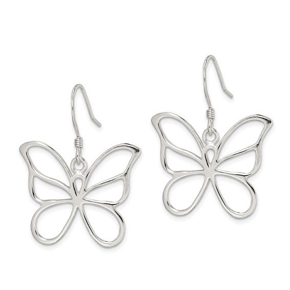 Sterling Silver Butterfly Earrings