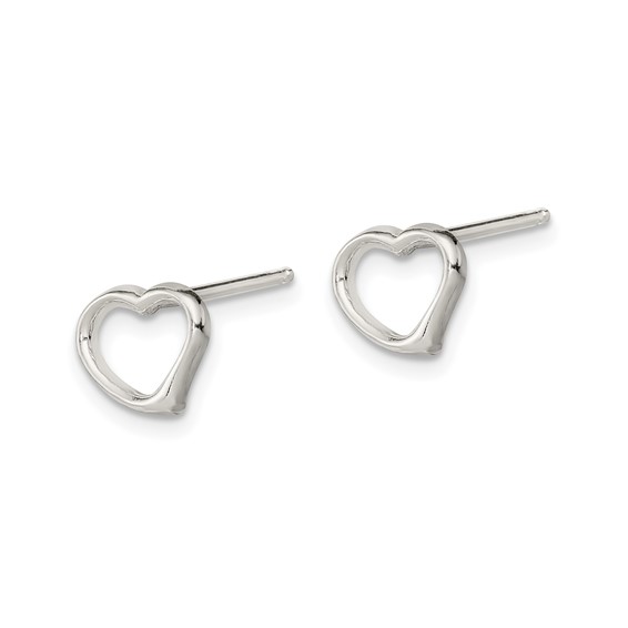 Sterling Silver Heart Earrings
