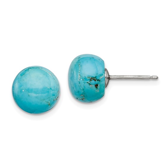 Sterling Silver Turquoise Post Earrings