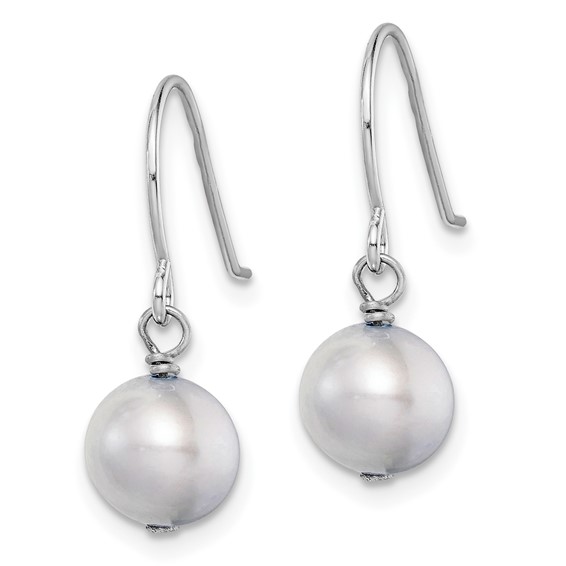 Sterling Silver FWC Pearl Dangle Earrings