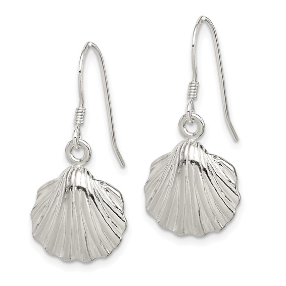Sterling Silver Shell Earrings