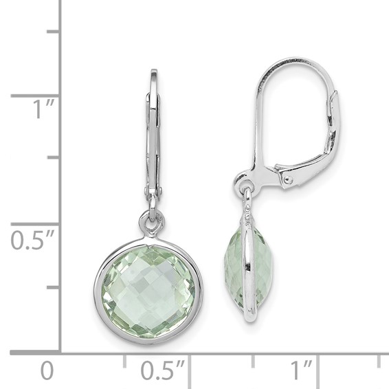 Sterling Silver Gemstone Dangle Earring