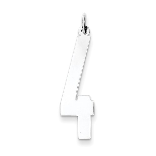 SS Large Elongated Polished Number 4