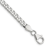 Sterling Silver Polished 5mm Curb Chain view 1