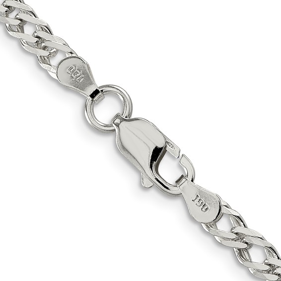 Sterling Silver Double Curb Chain