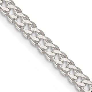 Sterling Silver Double Curb Chain