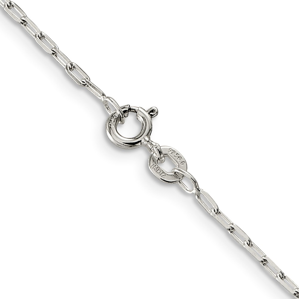Sterling Silver 1.75mm Elongated Open Link Chain (QFC155-20)