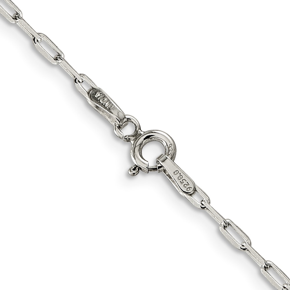 Sterling Silver 2mm Elongated Open Link Chain (QFC156-20)