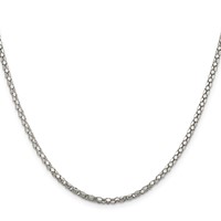 Sterling Silver 2.5mm Popcorn Chain view 2
