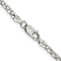 Sterling Silver 2.5mm Popcorn Chain view 3