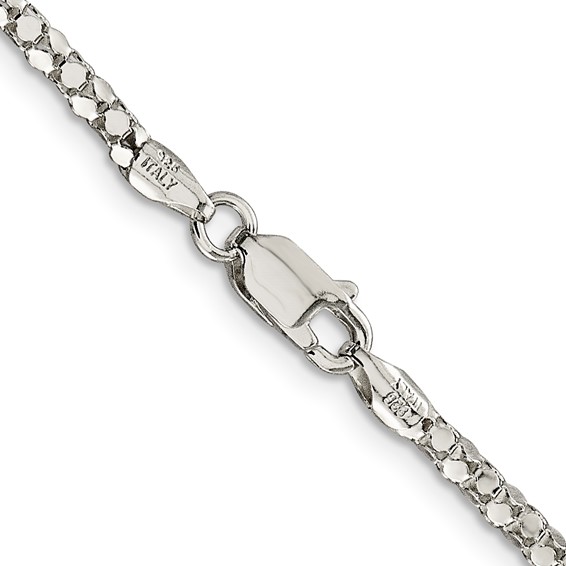 Sterling Silver Popcorn Chain