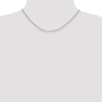 Sterling Silver 2.8mm Rolo Chain view 4
