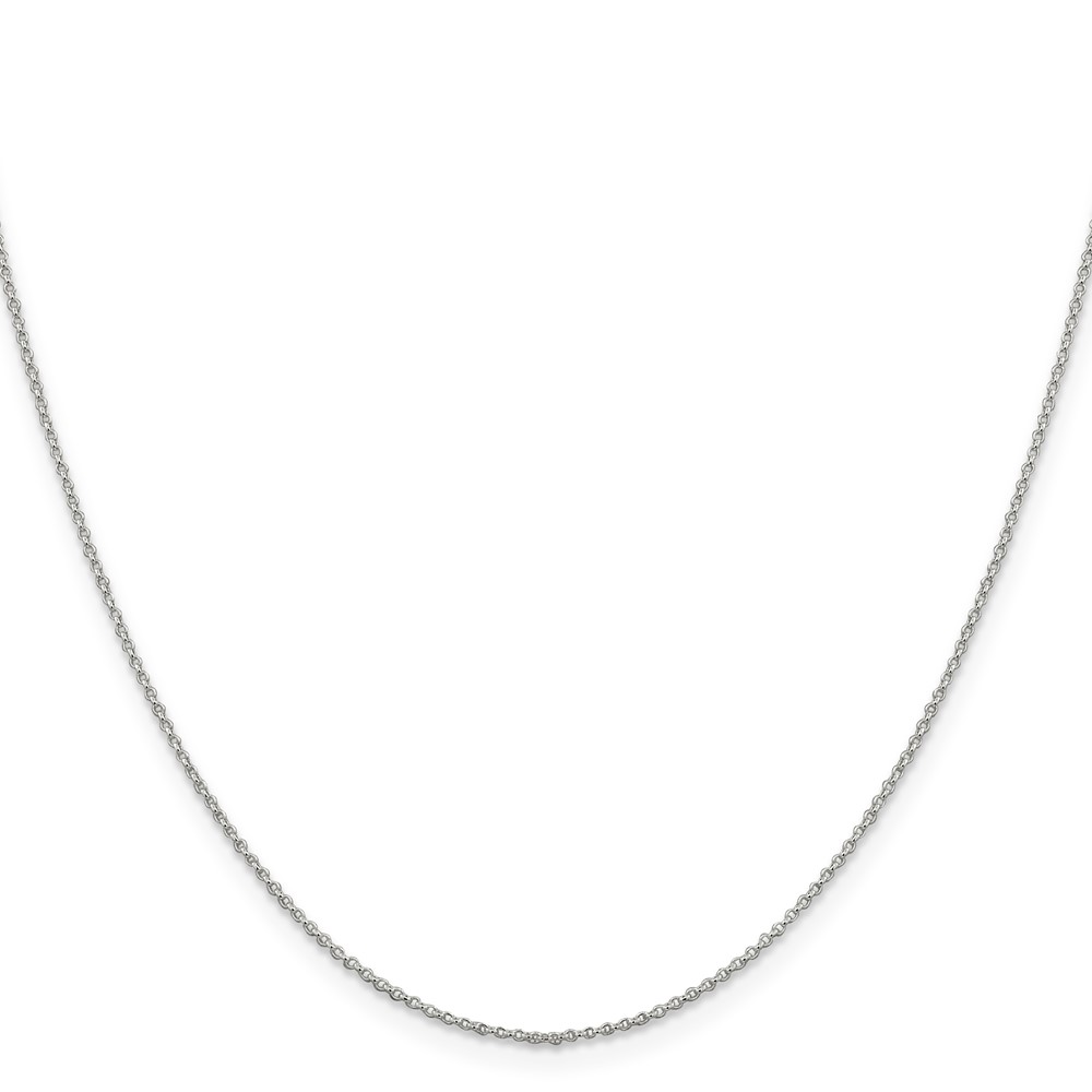 Sterling Silver 1.1mm Rolo Chain (QFC205-24)