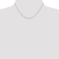 Sterling Silver 1.1mm Rolo Chain view 4