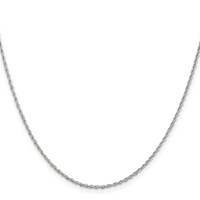 Sterling Silver 1.6mm Loose Rope Chain view 2
