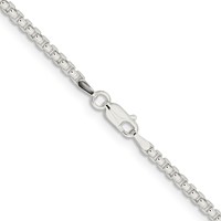Sterling Silver 2.6mm Round Box Chain view 3