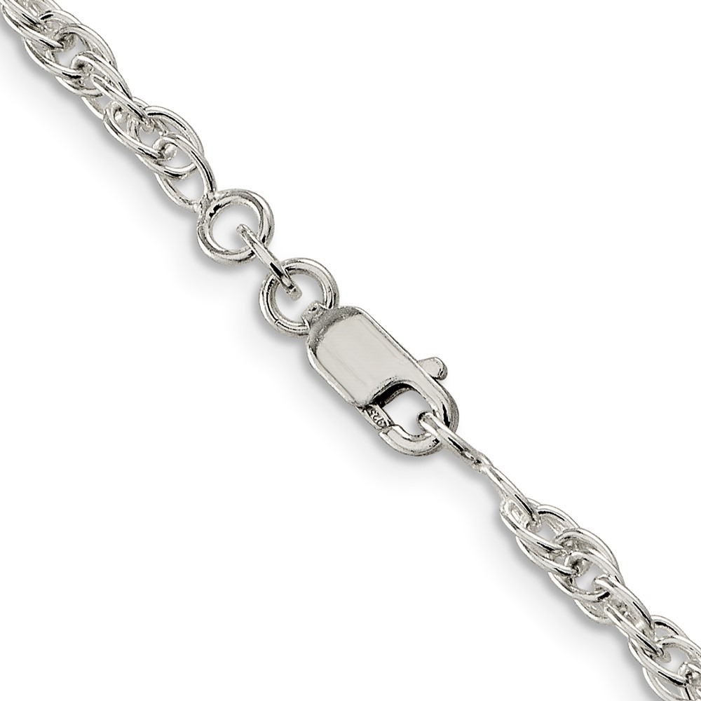 Sterling Silver 2.75mm Loose Rope Chain (QFC44-30)