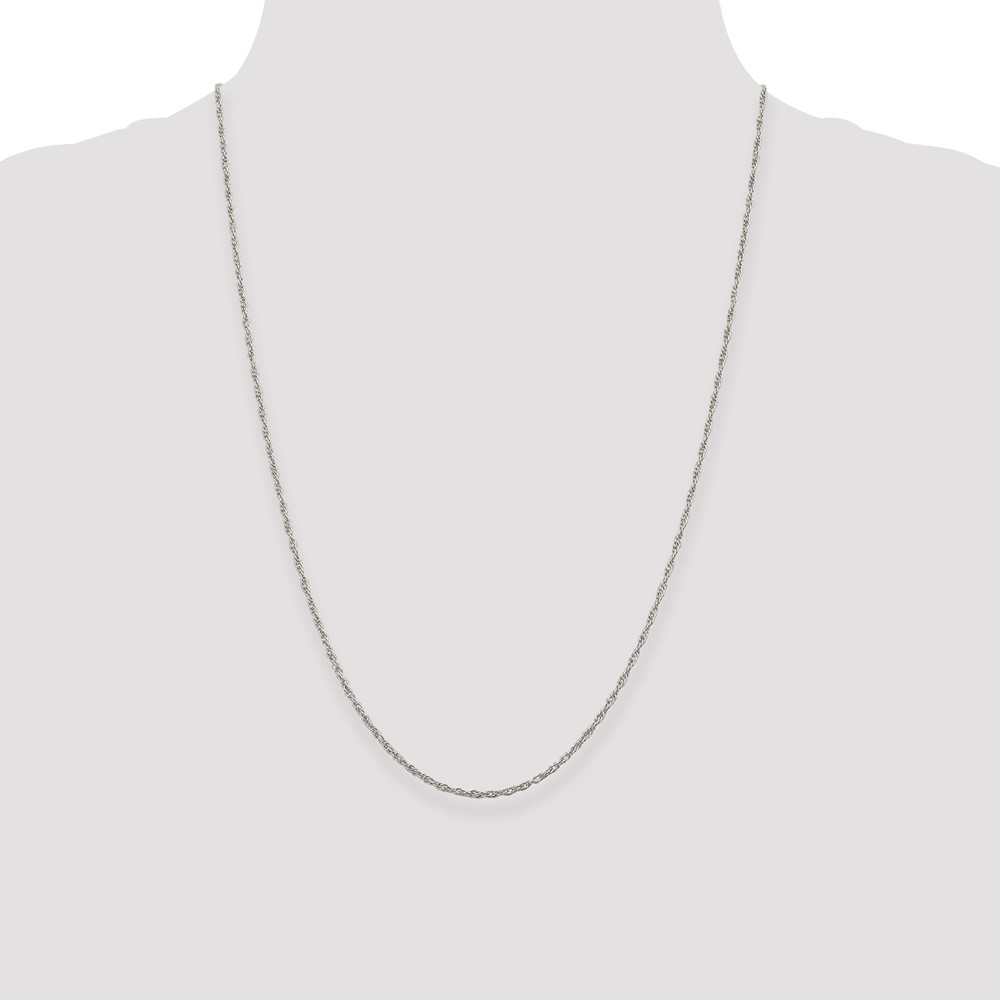Sterling Silver 1.95mm Loose Rope Chain (QFC46-24)