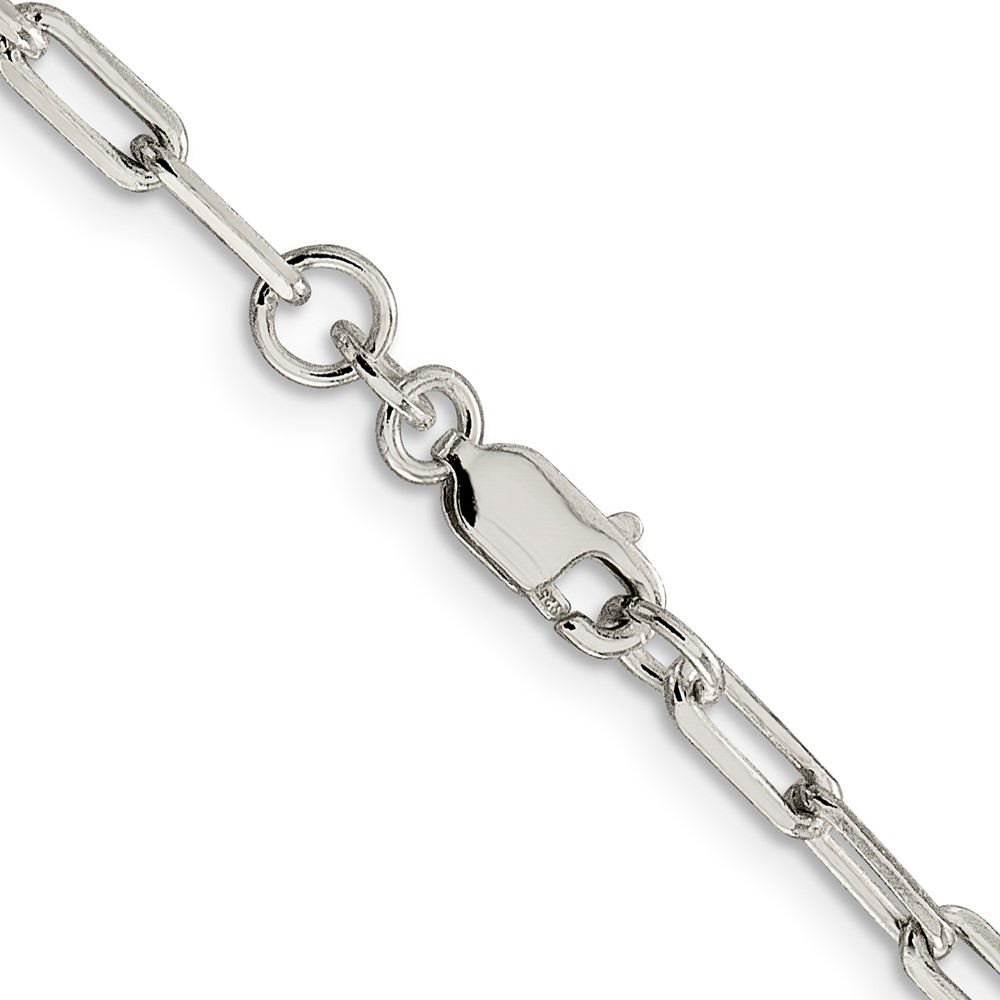 Sterling Silver 3.25mm Elongated Open Link Chain (QFC53-20)