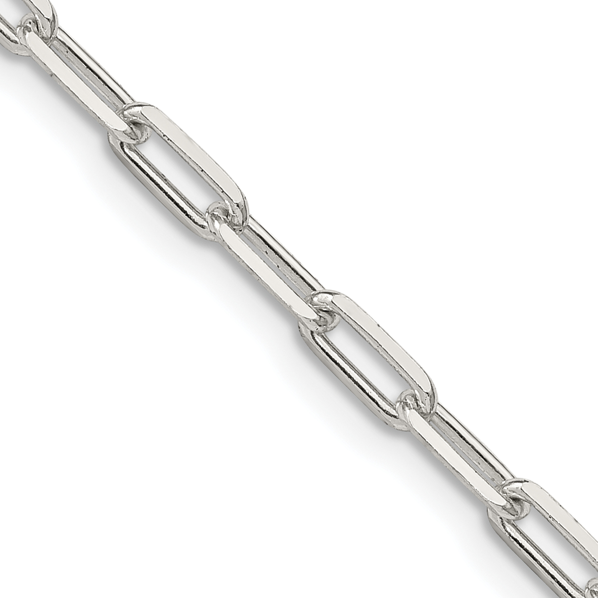 Sterling Silver 3.25mm Elongated Open Link Chain (QFC53-16)