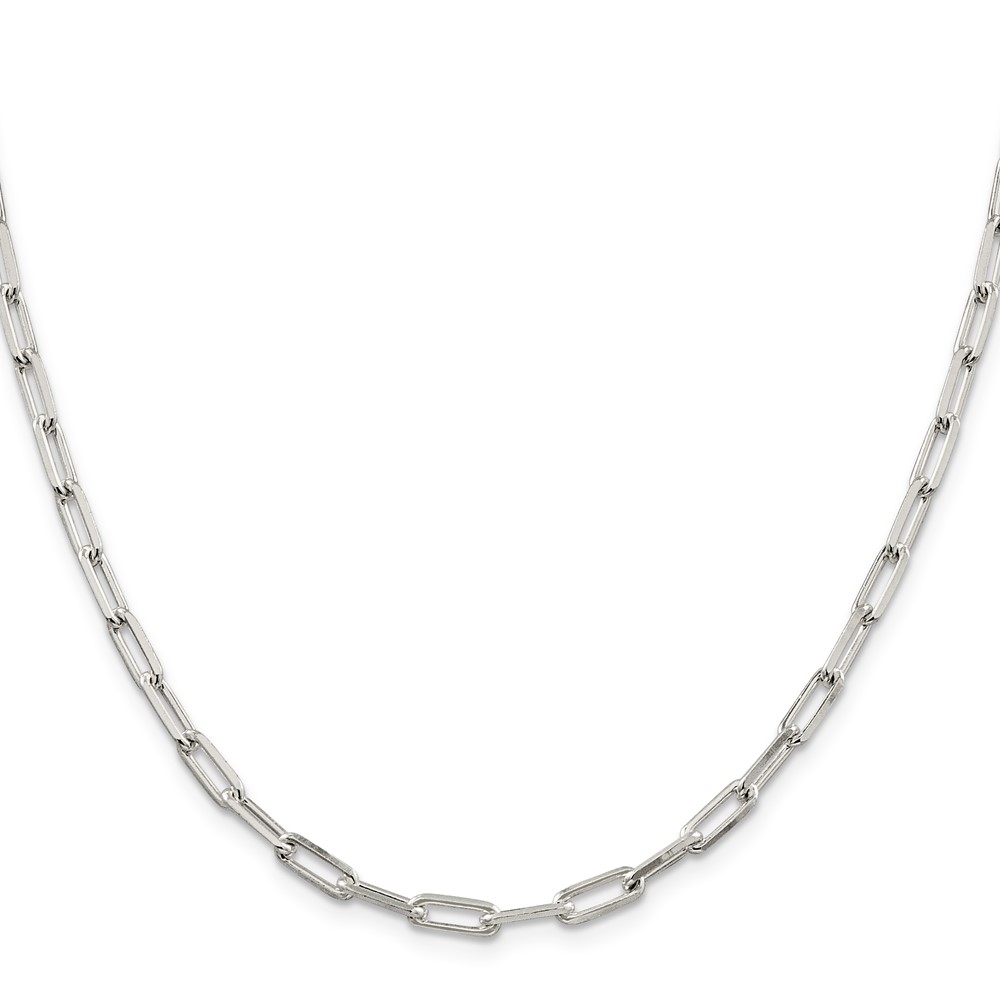 Sterling Silver 4.25mm Elongated Open Link Chain (QFC54-36)
