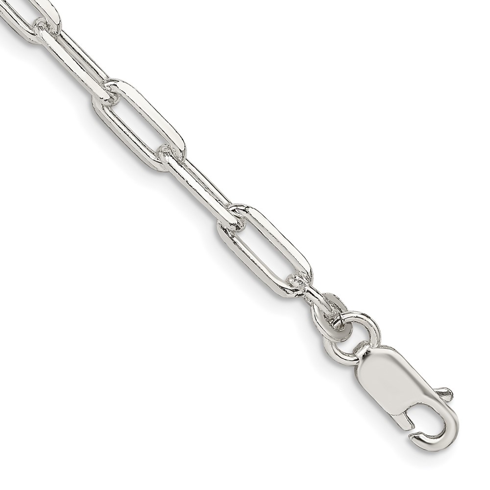 Sterling Silver 4.25mm Elongated Open Link Chain (QFC54-7)
