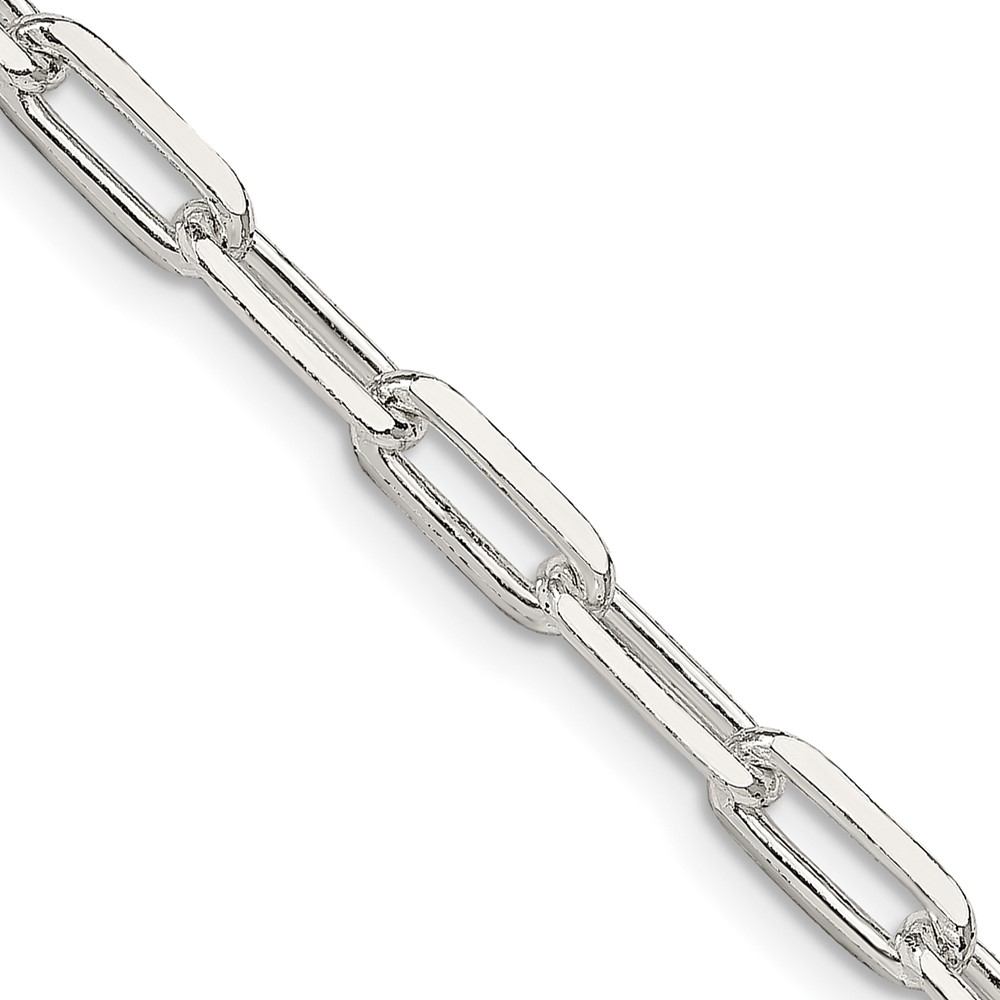 Sterling Silver 4.25mm Elongated Open Link Chain (QFC54-36)