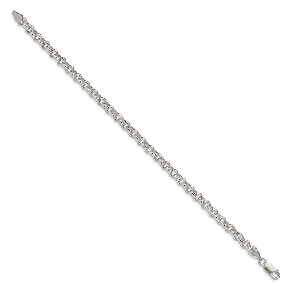 Sterling Silver 5mm Rolo Chain (QFC6-7.5)