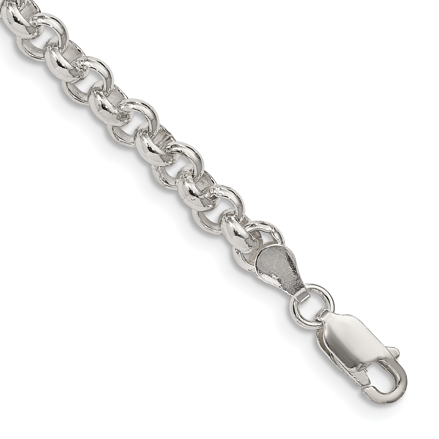 Sterling Silver 5mm Rolo Chain (QFC6-7.5)