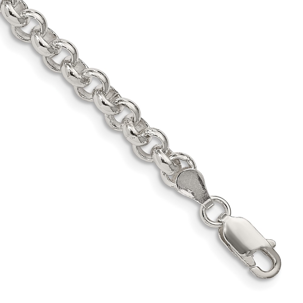 Sterling Silver 5mm Rolo Chain (QFC6-7.5)