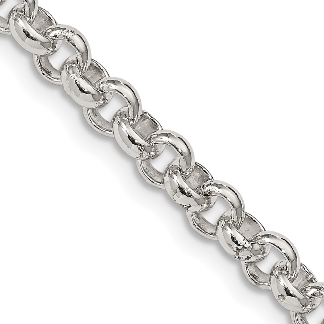 Sterling Silver 5mm Rolo Chain (QFC6-16)