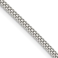 Sterling Silver 2mm Corona Chain view 1