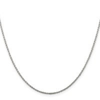 Sterling Silver 1.3mm Loose Rope Chain view 2