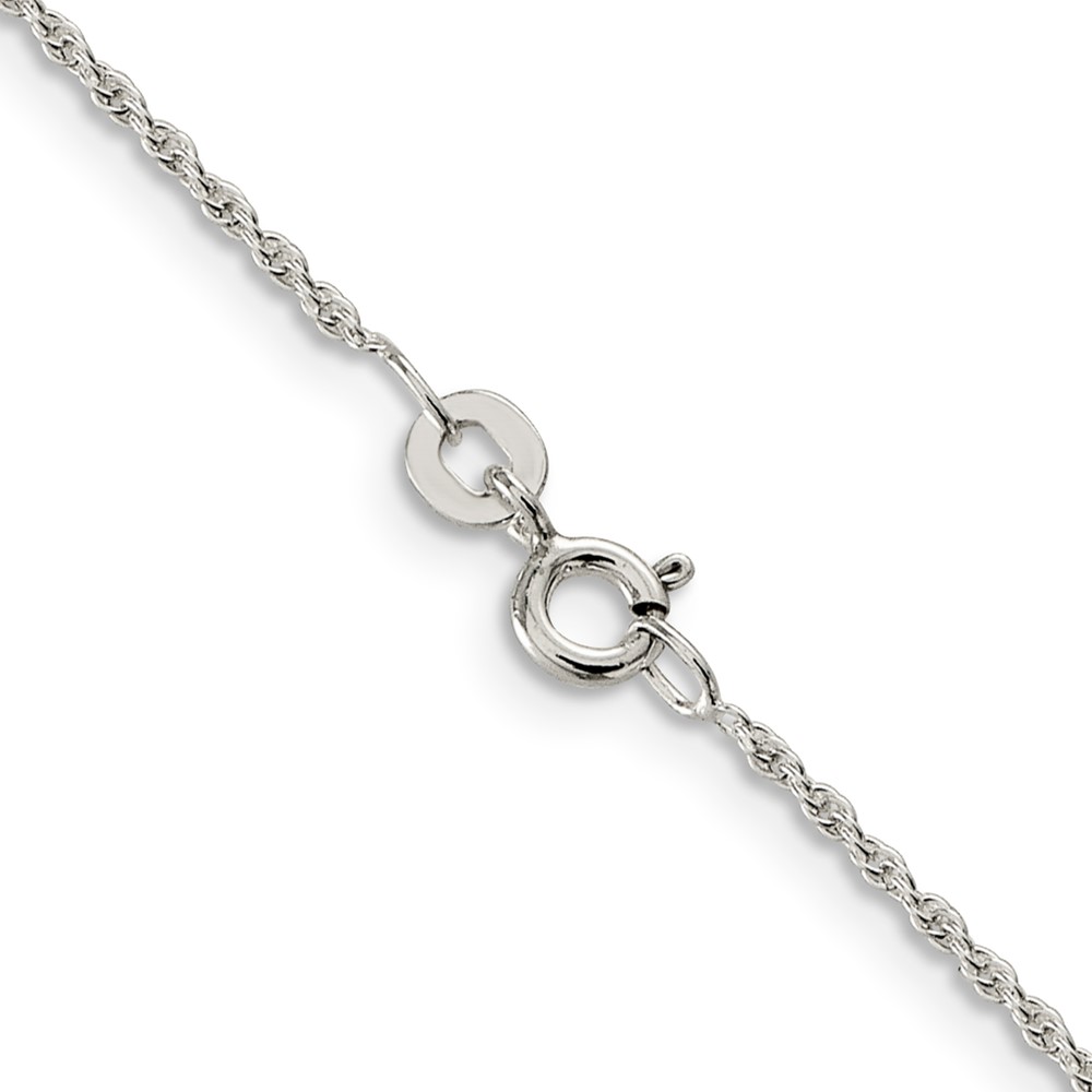 Sterling Silver 1.3mm Loose Rope Chain (QFC67-16)